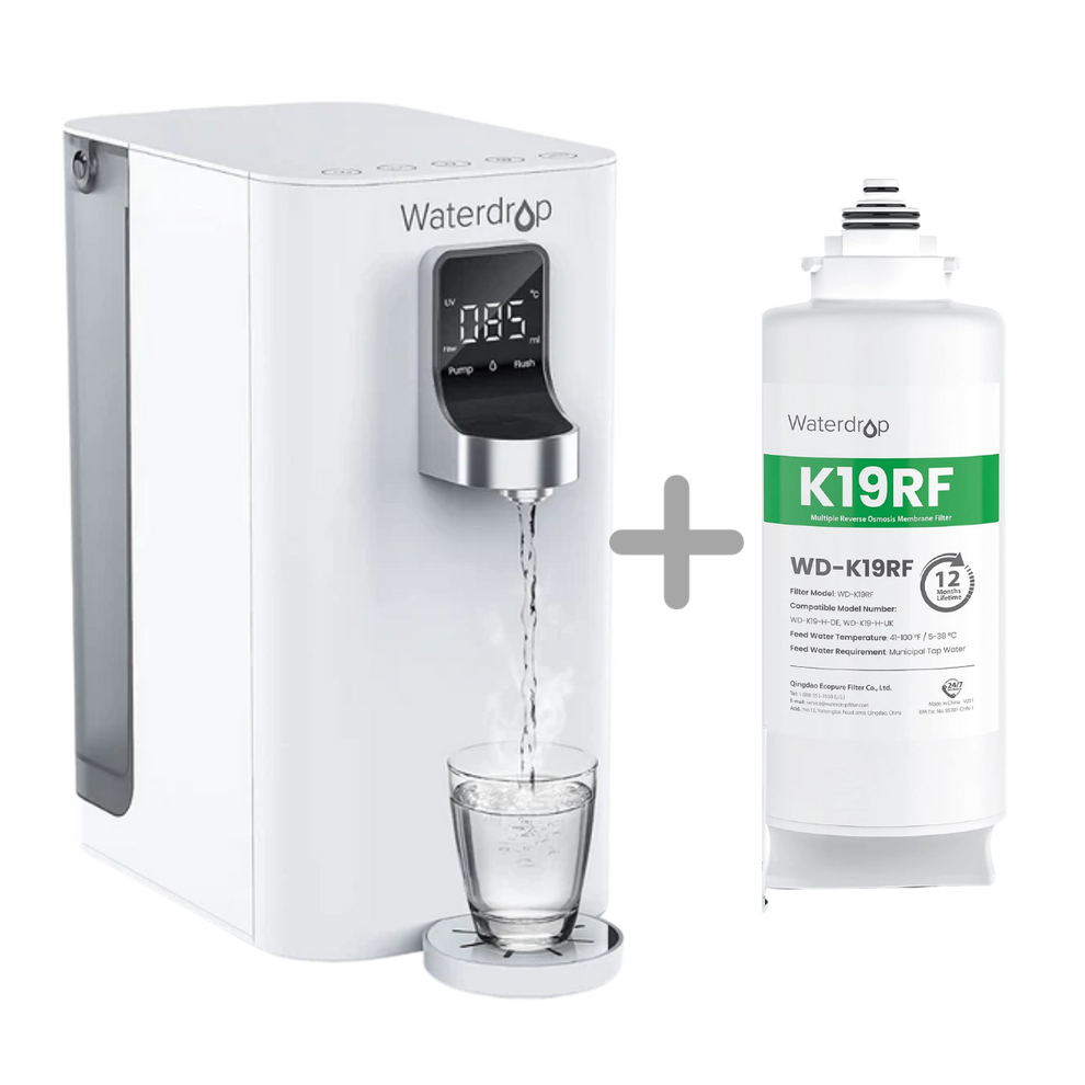 Instant Hot Water Reverse Osmosis System - Waterdrop K19-H